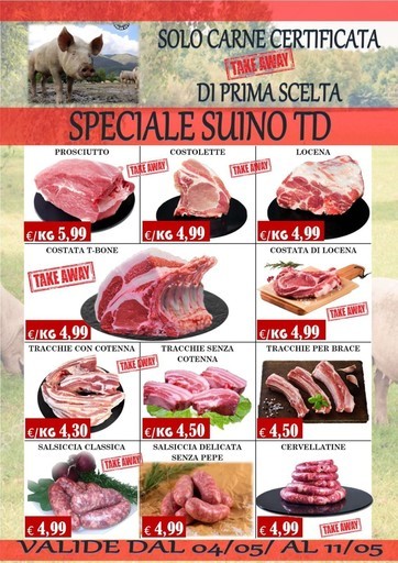 Volantino Supermercato Azzurro