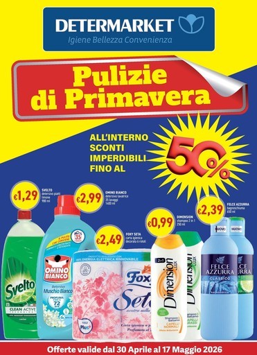 Volantino Determarket