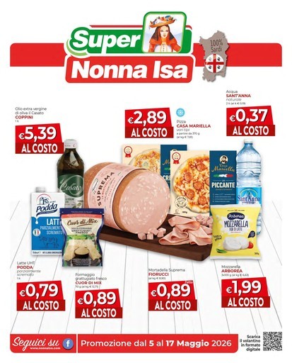 Volantino Supermercati Nonna Isa
