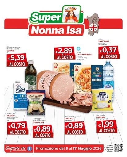 Volantino Supermercati Nonna Isa