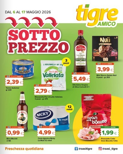 Volantino Tigre Amico