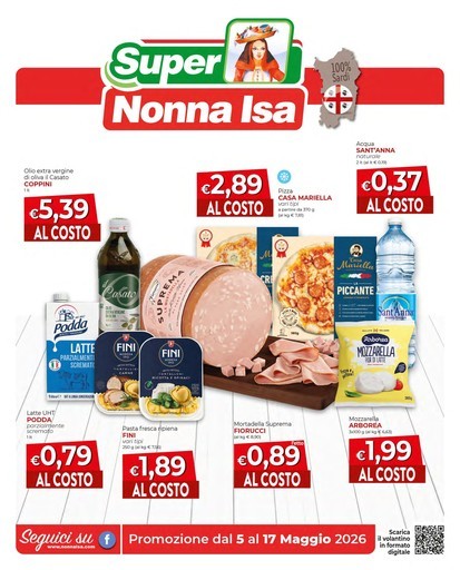 Volantino Supermercati Nonna Isa