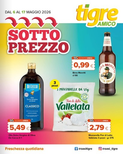 Volantino Tigre Amico