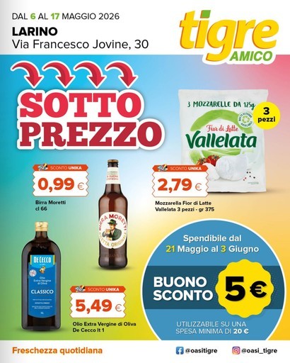 Volantino Tigre Amico