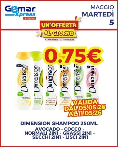 Volantino Gemar Detersivi