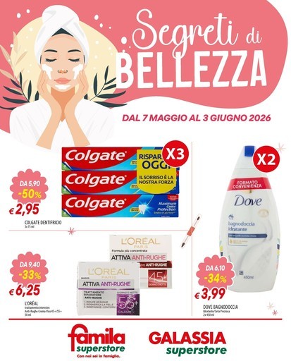 Volantino Galassia