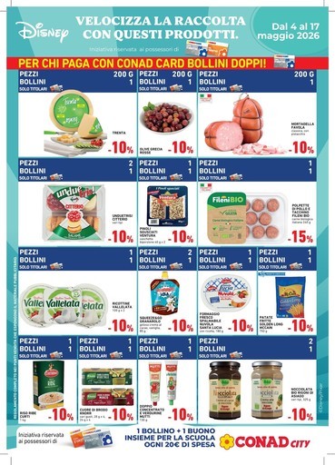 Volantino Conad City