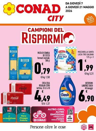 Volantino Conad City