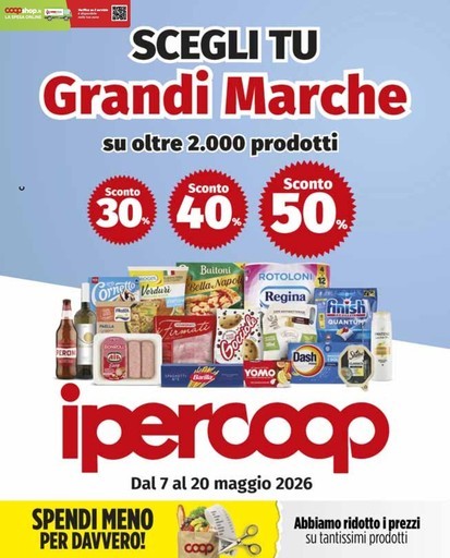 Ipercoop - Sconto 30%40%50%