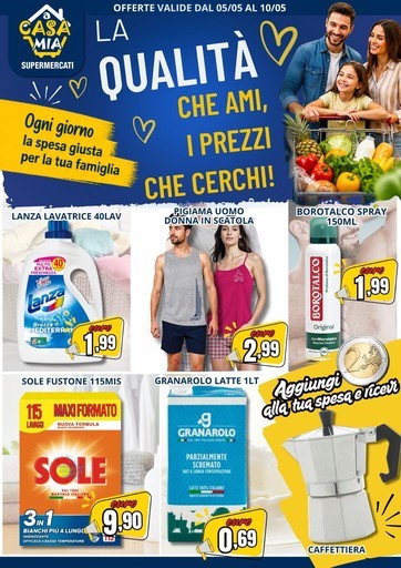 Volantino A Casa Mia