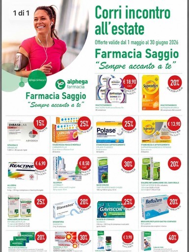 Farmacia Saggio - Corri incontro all' estate