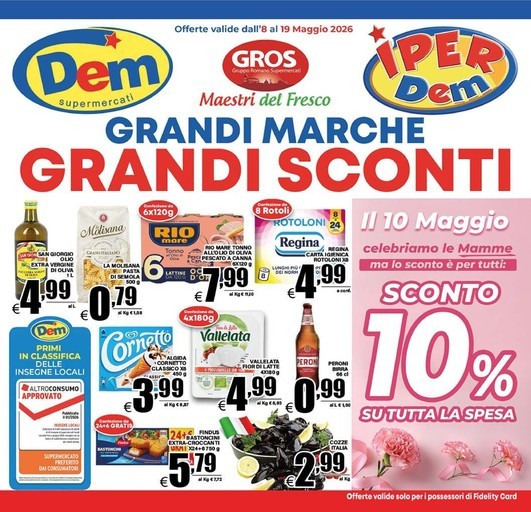 Dem - Grandi marche Grandi sconti