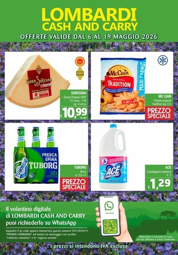 Volantino Lombardi Cash and Carry