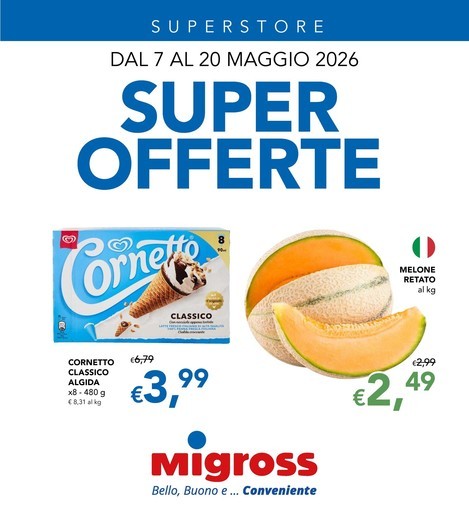 Volantino Migross Superstore