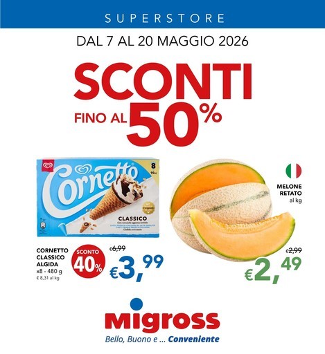Volantino Migross Superstore