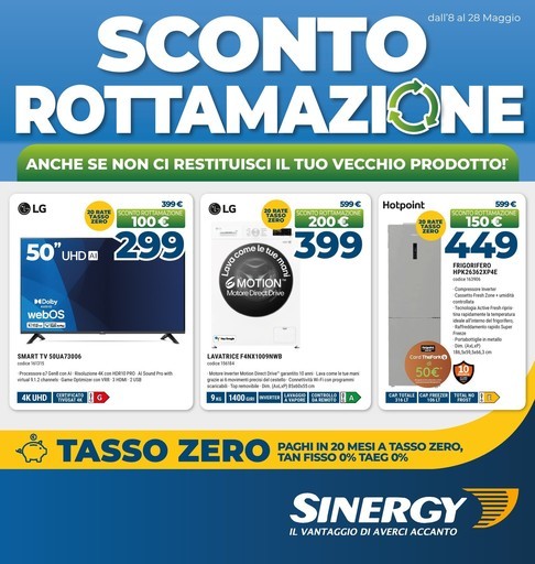 Volantino Sinergy
