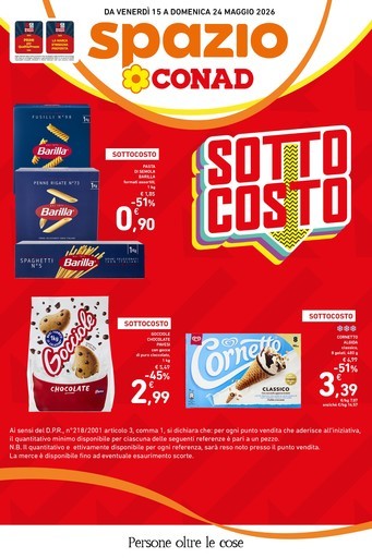 Volantino Spazio Conad