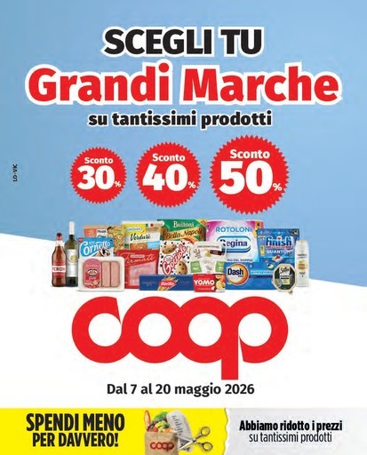 Volantino Coop