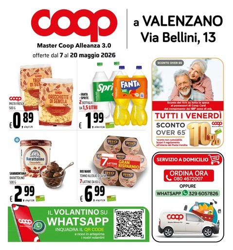 Coop - Offerte valide dal 7 al 20 maggio 2026