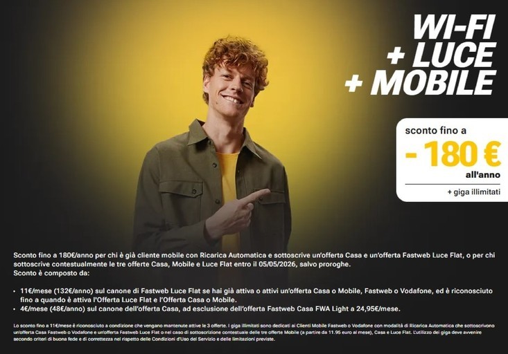 Volantino Fastweb