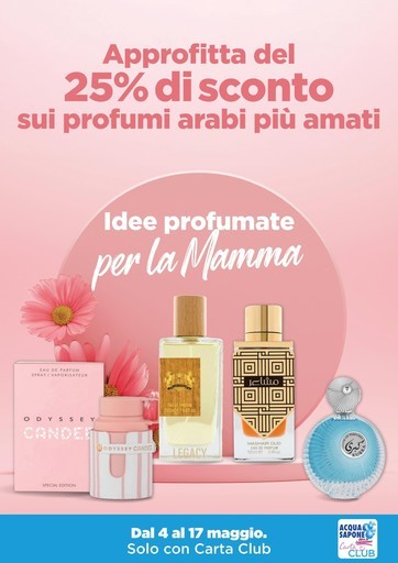 Volantino Acqua e Sapone