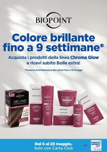 Volantino Acqua e Sapone