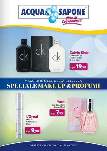 Acqua e Sapone - Speciale make up & profumi