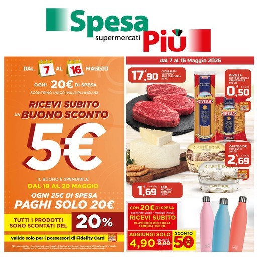 Volantino SpesaPiù Supermercati