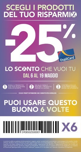 Volantino Regina Grandi Magazzini
