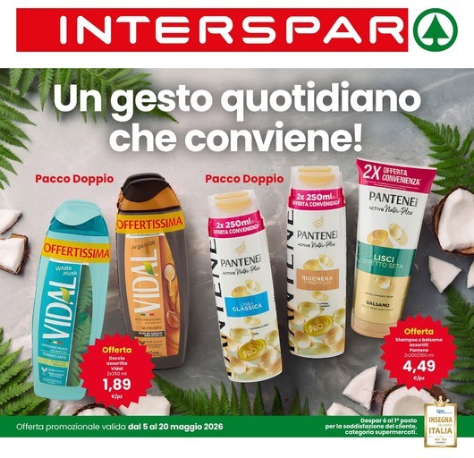 Interspar - Un gesto quotidiano che conviene!