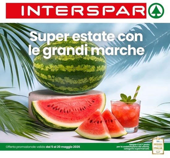 Interspar - Super estate con le grandi marche