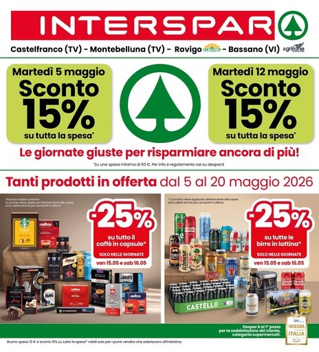 Volantino Interspar