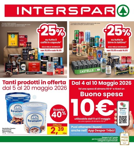 Volantino Interspar
