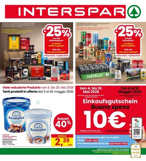 Volantino Interspar