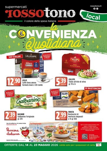 Volantino Supermercati Rossotono Local