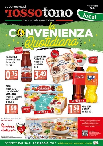 Volantino Supermercati Rossotono Local