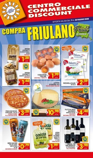 Volantino Centro Commerciale Discount