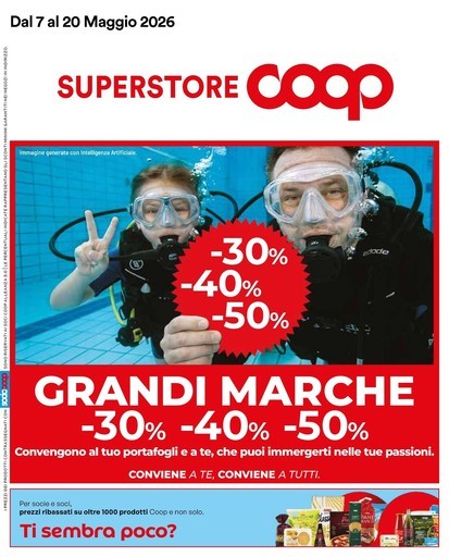 Volantino Coop Alleanza Superstore