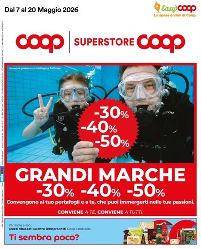 Volantino Coop Alleanza Superstore