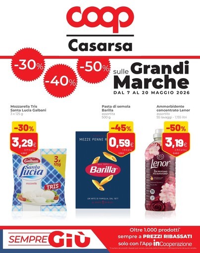 Volantino Coop