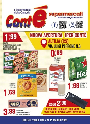 Volantino Contè Supermercati