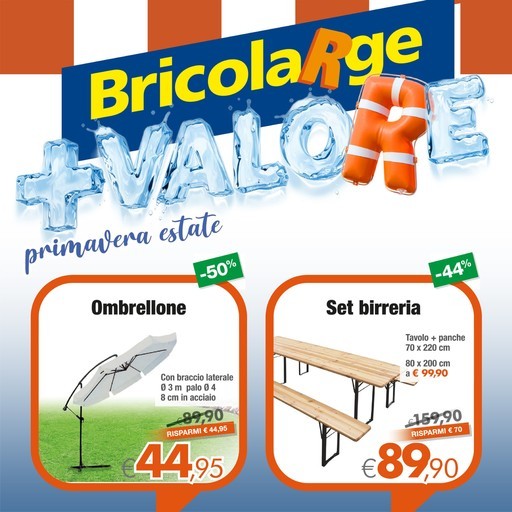 Volantino BricolaRge