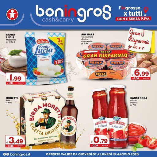 Volantino Boningros Cash and Carry