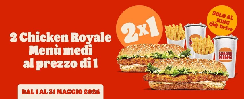 Volantino BurgerKing