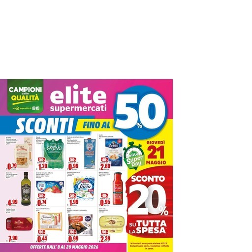 Volantino Elite Supermercati