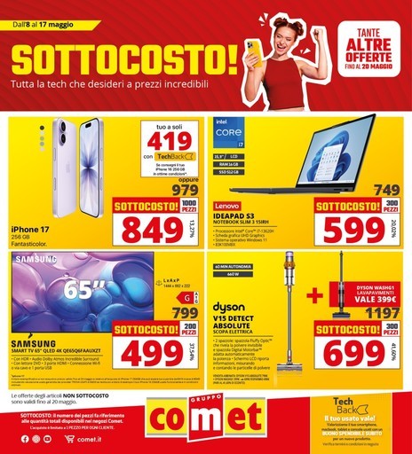 Volantino Comet