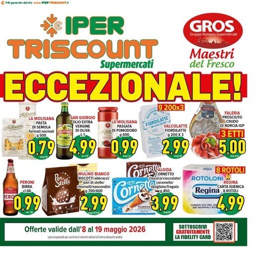Volantino Ipertriscount