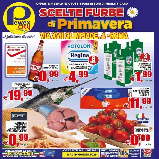 Volantino Pewex