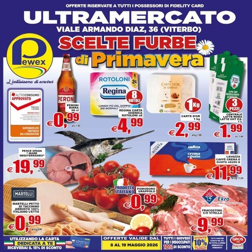 Volantino Pewex