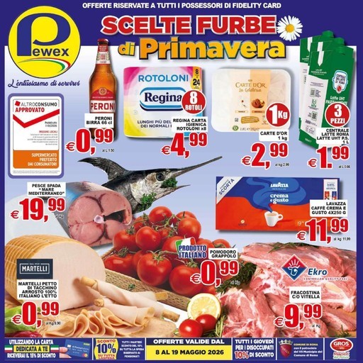 Volantino Pewex